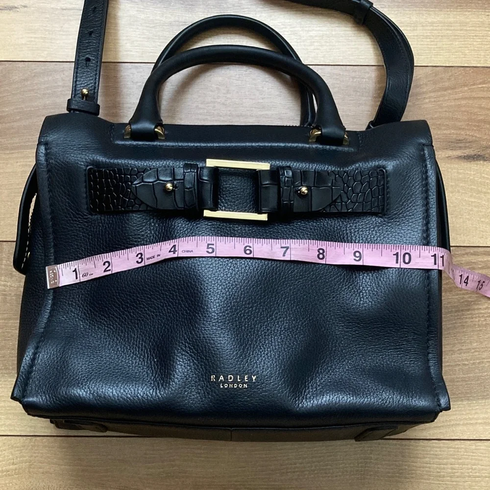 Radley London Agnes Leather Satchel Cross Body Purse
